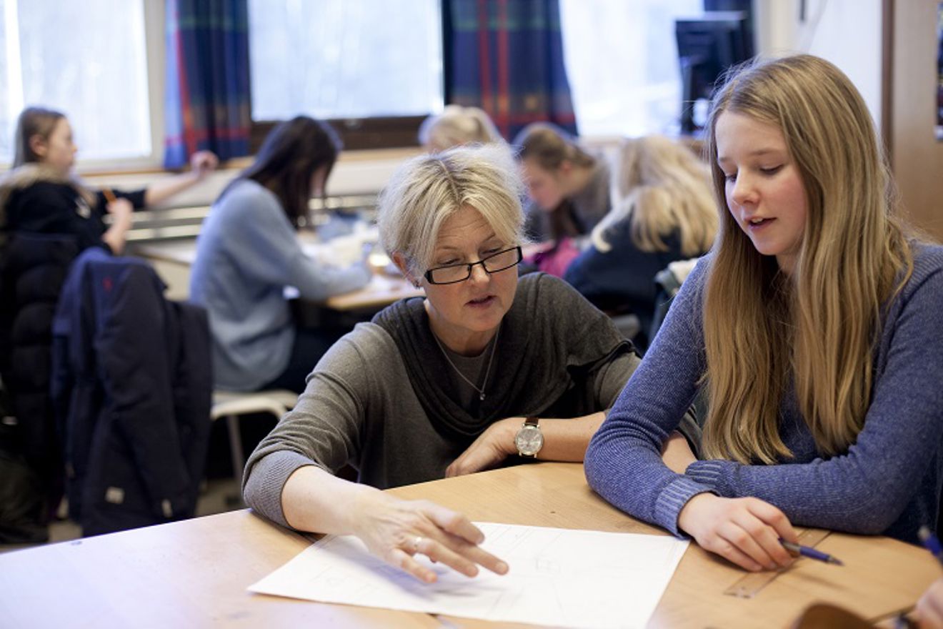 Lærer og elev Lærer og elev