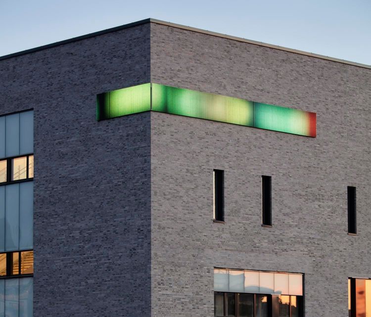 LED-tavle fasade
